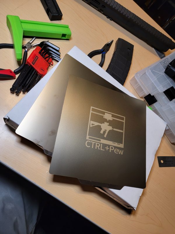 PewCrew PEI Print Bed V1