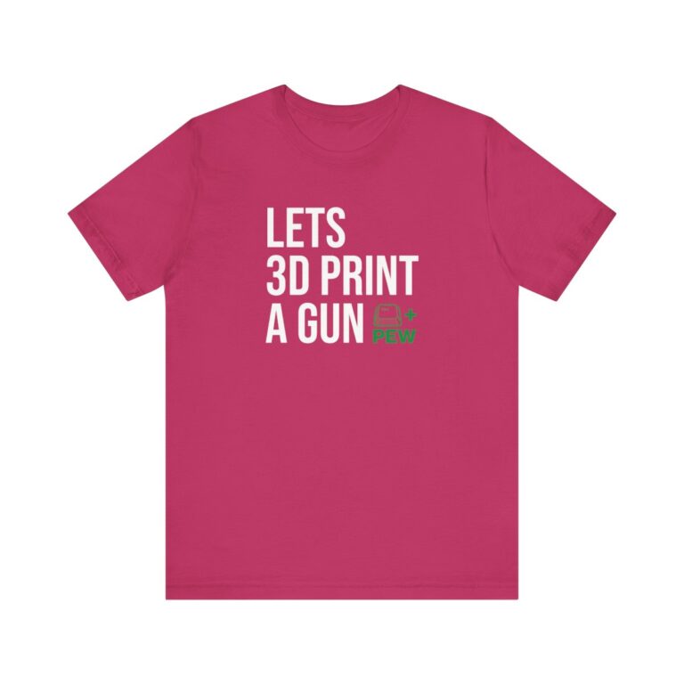 Lets 3D Print A Gun