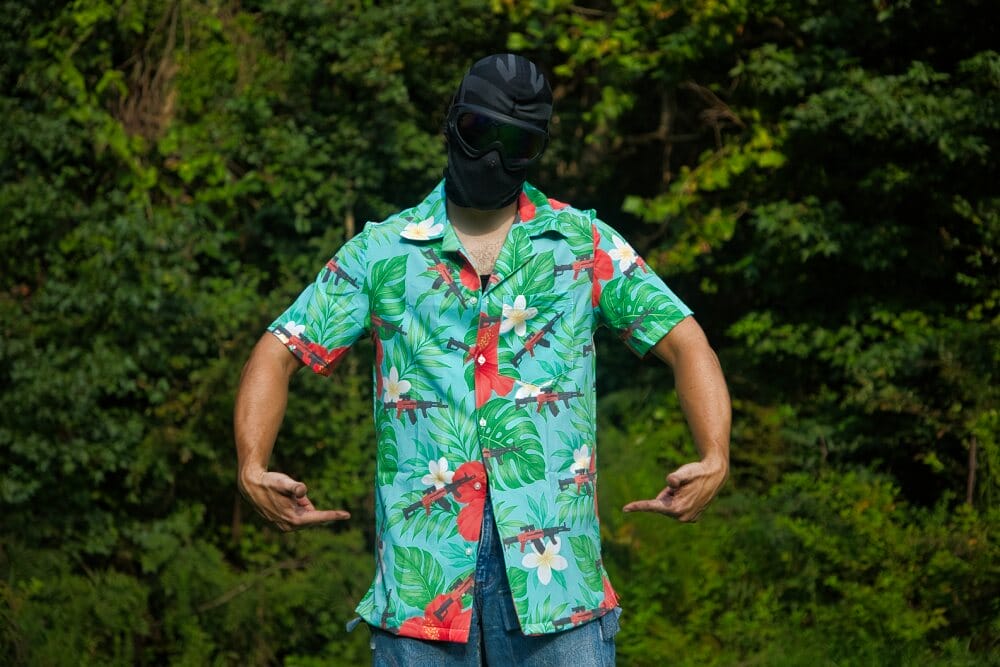 Plastikov Paradise – Hawaiian Style Button Down Shirt
