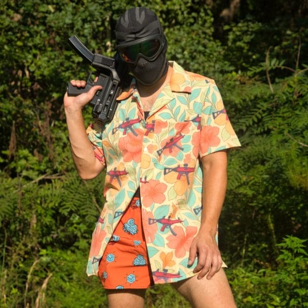 Select Floral 5 – Hawaiian Style Button Down Shirt