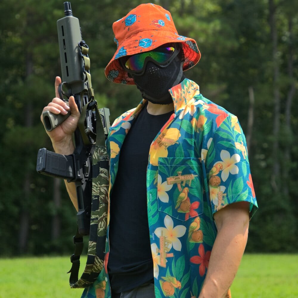 Indigenous Urutau – Hawaiian Style Button Down Shirt